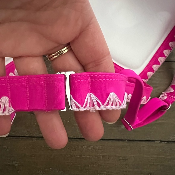 ✨NWT✨Cupshe Pink Bikini with Floral Design - Picture 6 of 8